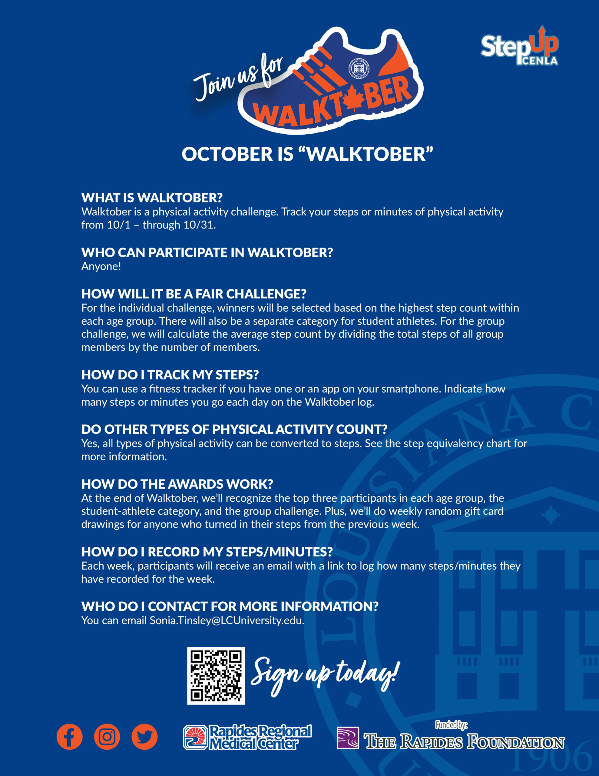 Walktober flyer 25