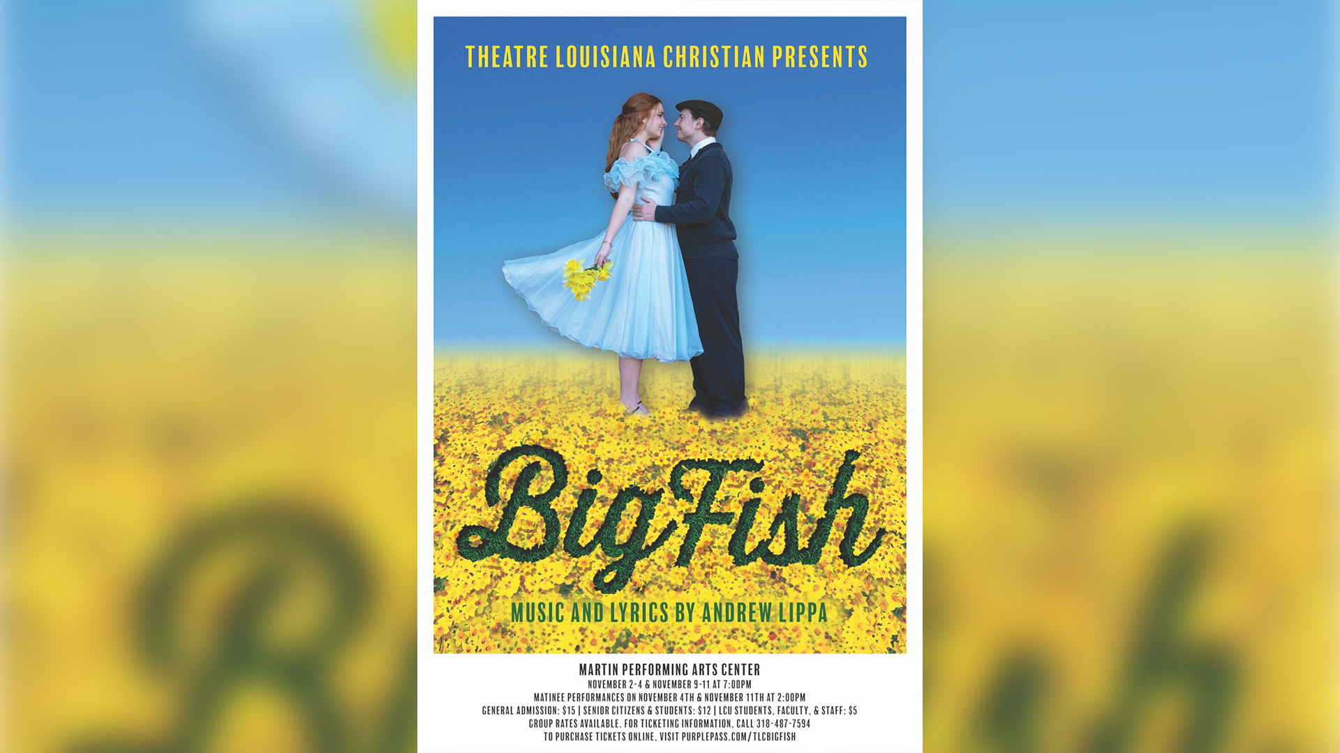 Big Fish Poster  Theatre Artwork & Promotional Material by Subplot Studio