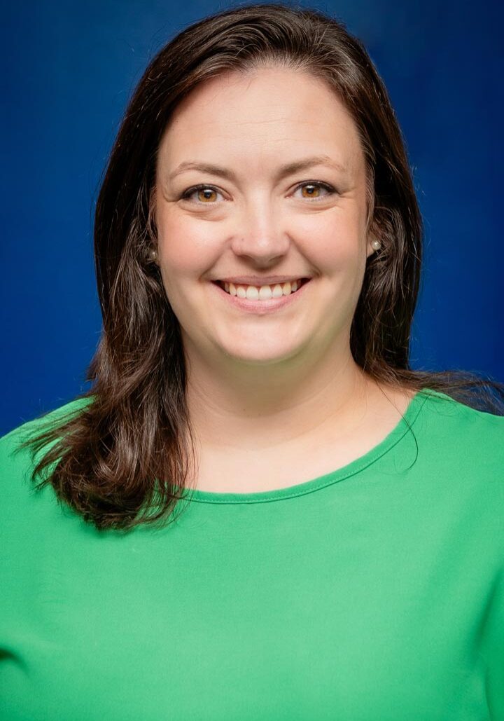 Smiling woman headshot with
